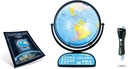 Replogle Globe for Children Interactive 12 Inch Talking World Globe With Stand, Nauka edukacyjne Toy4Kids dla dzieci w wieku 4-8 lat i wystrój