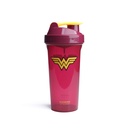 Smartshake Lite Justice League Protein Shaker Butelka 800ml - DC Comics Water Bottle, Leakproof BPA Free Gym Shaker Bottle for Protein Shakes And Protein Powder - Wonder Women Logo
