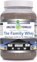 Amazing Formulas The Family Whey Protein (Isolate) Powder for The Whole Family - 2 lbs - Most Complete & Purest Form of Protein - Gluten Free (Cookie & Cream)