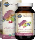 Ogród Witamin Organicznych dla Kobiet 40 + - 60 Tabletki, Kobiety Multi 40 +, Witaminy Wegańskie dla Kobiet Ponad 40, Hormon i piersi Mieszanka wsparcia zdrowia, Całe jedzenie Kobiety Multivitamin