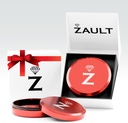 Patrator Cyn metalowy puszka, Aluminiowy kontener Zyn & Holder, Snus Tin For Zyn Pouches, z Deluxe Pudełko prezent dla niego / Mężczyźni / Mąż / Chłopak (Czerwony)
