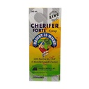 Cherifer Forte Syrop wzmocniony cynkiem z Tauryną i podwójnym czynnikiem wzrostu Chlorella + Cynk pomarańczowy Flavor 240 ml