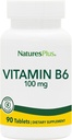 Natury Plus Witamina B6 100 mg - wegetarianin, Gluten Free - 90 tabletek, 90 Servings