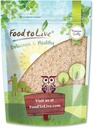 Żywność do życia - całe pyllium Husks, 6 uncji - Czysty Pyllium Husk Flakes, Unflavored, Keto, Vegan, Bulk. Wielkie Źródło Rozpuszczalnego Włókna Nierozpuszczalnego. Idzie świetnie z wodą, koktajle, sok