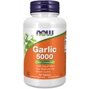 Teraz żywności Suplementy, Czosnek 5000 (Allium sativum), Enteric Coated, Zapach kontrolowane, 90 Tabletki