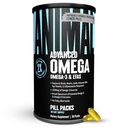 Animal Advanced Omega 3 Acids Fatty - 3500mg EPA DHA Fish Oil Omega 3 Supplement for Women & Men High Potency Blend with CLA GLA ALA for Brain Skin Eye Immune Joint Health 30 Pill Packs