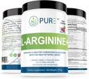 PURE L- Arginina + L- Arginina +, L- Arginina L Citruline CoQ10 i więcej! Wsparcie dla ciśnienia krwi, cholesterolu, energii, przepływu krwi, rozwoju mięśni i więcej (Tropical Mango)