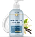 Magnezu Lotion do łagodzenia skurcze mięśni i bolesność 124; Calming & Recovery Support, Relaxation mięśni 124; Topical Magnezu Cream for Noga Cramps 124; Maksymalne wchłanianie 124; z Shea Butter Edge124; 8 fl oz.
