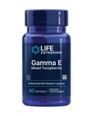 Rozszerzenie życia Gamma E Mieszane Tokoferole, Zdrowe Starzenie, Suplement witaminy E, Wzmocnione lignanami sezamu, Gluten- Free, Non-GMO, 60 softgels