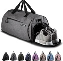 Fitgriff ® torba gimnastyczna dla mężczyzn i kobiet z obuwiem i mokrym obuwiem - torba na podróże, sporty, fitness i trening