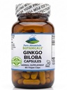 Kapsułki Ginkgo Biloba - Kosher Vegan Caps z 400 mg Ginkgo Biloba Leaf i Ginko Extract Supplement