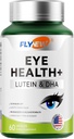 Eye Health Supplement, Eye Care with Lutein& DHA, Anthocyanin Rich Blueberry Extract, Zeaxanthin from Marigold Flower Extract丨Made in USA 60 Capsules