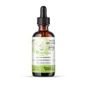 Bacopa Drops - Poprawia koncentrację pamięci, Focus - Bacopa Monnieri Extract Retract 124; Suplement mózgu Suplement pamięci Cognitive Enhancement 124; Herbal Remedy 2.0 fl oz - WellnessHerbs Statki z USA.