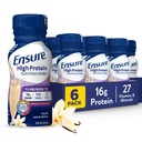 Zapewnić wysoki poziom białka Vanilla Nutrition Shake z włóknem, Gotowy do picia, 16 g białka i 27 witamin i minerałów, 8 fl oz, 6 opakowań
