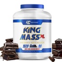 Ronnie Coleman Signature Series King Mass XL Protein Powder, Weight and Muscle Gainer, 60g Protein, 180g Karbohydraty, 1000 + Calories per Serving, Kreatyna i glutamina, Czekolada, 6 lb