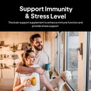 Doctor Morse 's Brain & Nerveness Systems Support - Support Immunity & Stress Level - Naturopath Formulated Nootropic Supplement - Ginkgo Leaf, Gotu Kola, Astragalus Root & Butchers Broom - 90 Kapsułki