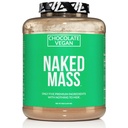 Naked Wegan Mass - Wegan czekoladowy Gainer Waga - 1.280 Kalorie, Non-GMO, Soy & Gluten Free, Brak sztucznych składników - 8LB luzem - 11 Słupki