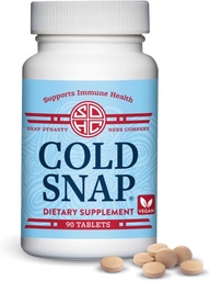 Dynastia Snap Cold Snap - 90ct Tablets, roślina wegańska na bazie suplementu wsparcia immunologicznego