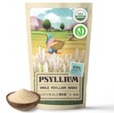 NaturaleBio Whole Pyllium Husk. 1,5lbs. 99% Czysty Pyllium Seed Husks. Naturalny suplement włóknisty. USDA Organic Certified. Produkowany w Indiach. Gluten Free, Keto, Paleo, Vegan Diets. Probiotyki