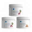 Consult Health Primo Beets Buek w proszku napój z azotanami, Codzienne wsparcie cyrkulacji z Ginger i Turmeric, 3 Pack of Flavors, Cherry, Blueberry i Truskawka Lemoniada 6.5 oz Każdy