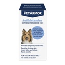 PetArmor przeciwhistaminowa ulga alergiczna dla psów, easy- to- Use alergy Medicine for Dogs, Anti-Itch Medicine zapewnia ulgę od owadów ugryzienia, i żądła, 100 Tabletki