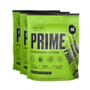 PRIME HYDRATION + Sticks Lemon Lime Agregat 124; Hydration Powder Single Serve Sticks Agregat 124; Electrolyte Powder On The Go Agregate 124; Niski cukier Agregat 124; Kawa wolna 124; Wegan Agregat 124; 48 Sticks