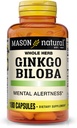 Mason Vitamin Ginkgo Biloba Kapsułki, 180 Hrabia