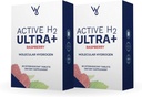 Aktywna tabletka H2 Ultra + wodór, naturalna malina. Optymalizacja zdrowia, Immunitet Wsparcia i Równowaga Przeciwutleniacze z Korzyści z Molecular Hydrogen 120 Służenia