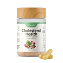Supplements Snap Cholesterol Health - Natural Support for Heart, Liver, Digestive and Metabolic Health, 60 Kapsułki wegetariańskie (30 Służenie, 1 Miesiąc dostaw)