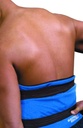 Rapid Relief Deluxe wielokrotnego użytku Hot and Cold Compress - Duży elastyczny pakiet na lód Hot Cold Therapy Pack for Back and Body Pain with Regulable Strap, Freeze or Microwave