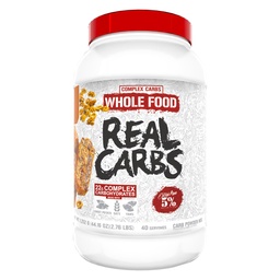 5% Żywienie Rich Piana Prawdziwe węglowodany z Real Food Complex Carb Proszek, Długotrwała Niska energia Glicemiczna do przygotowania / Post- Workout Recovery Meal, 2.7 Lb, 40 Służenia (Banana Nut Chleb)