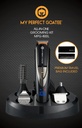 Mój Perfect Goatee ® Generic13- in-1 Mens Grooming Kit - diodowy zestaw do przycinania brodą z torbą podróżną, Charging Stand, & More - wodoodporny, bezkorkowy elektryczny przycinarka do nosa, Body, & More - Idealny zestaw prezentów