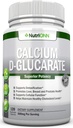 Calcium D-Glucarate - 500mg - 120 Vegetable Capsules - Superior Potency to Support Cleansing Processes, Estrogen Metabolism & Hormonal Balance - Helps with Prostate, Breast & Colon Health