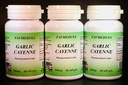 Czosnek Cayenne, Made in USA - 180 (3x60) softgels