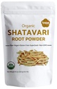 Iyasa Holistics Organic Shatavari Root Powder Value Pack of 8 oz / 227 Gm, Asparagus racemosus, USDA Organic Ayurveda Herb, Kobiety Zdrowie Tonic, Ogólne Odmładzanie Tonic Resealable Pouch