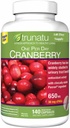 Pacran Cranberry 650 mg, 140 Kapsułki wegetariańskie + Paczka z Cotygodniowym Pill Organizer (2 przedmioty)