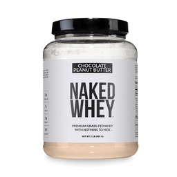 NAKED Czekoladowy masło orzechowe proszek z protein, serwatka z trawy, bez GMO, bez soi, i gluten Free. Nic sztucznego, Wzrost i odzysk pomocy - 21 Słupki