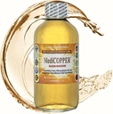 MediCOPPER Blood Booster True Colloidal Copper CuNP Nudient - 250 ml w przezroczystej szklanej butelce