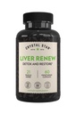 Crystal Star Liver Renew, 60 Kapsułek, Herbal Liver Cleanse Supplement, który wspomaga normalne czynności wątroby i promuje uwalnianie toksyn - Ostrze mleka, Non-GMO