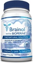 Fungawir Brainol - Ukierunkowany suplement wsparcia dla mózgu - Witaminy B, Magnez, Acydy aminowe, ziele dziurawca zwyczajnego, Fosfatydylseryna, Ginkgo Biloba - Vegan- Friendly - 60 Kapsułki - 1 Miesiąc Dostawy