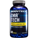 BODYTECH ZMA- Premium Cynk, Magnez i witamina B6 Suplement do wspomagania poprawy odzysku mięśni, poprawy jakości snu i optymalnego immunologicznego zdrowia, zwiększa siłę mięśni (180 kapsułki)