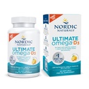 Nordic Naturals Ultimate Omega- D3, Lemon Flavor - 90 Soft Gels - 1280 mg Omega- 3 + 1000 IU Witamina D3 - EPA & DHA - Promotes Brain, Heart, & Immune Health - 45 Servings