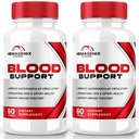 (2 opakowania) Kapsułki Hemagenix, Formuła Zaawansowanego Wspomagania Krew Hemagenix, All Natural Supplement to Contain Healthy Levels, Extra Force Pills for Total Wellness, Oficjalne opinie (120 Kapsułki)