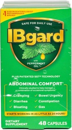 IBgard Gut Supplement Health, Peppermint Oil Capsules for Abdominal Comfort, 96 Kapsułki