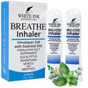 Biały oddech atramentowy 124; naturalny esencjalny olej Inhaler Eukaliptus Peppermint 124; zatory 124; alergia 124; ostrość 124; Aromaterapia Sinus Relief (2)