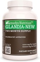 Żywienie Remedy 's GlandJa- New Xion124; 1000 mg, 60 Kapsułek wegetariańskich suplement diety roślinnej