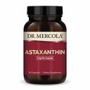 Dr Mercola Organic Astaksantyna - 4 mg Astaksantyna - Potężne przeciwutleniacze - Organic Microalgi Extract - Non- GMO, Gluten- Free & Soy- Free - 90 Kapsułki (90 Servings)