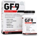 GF- 9 - 140 Count - Suplementy dla mężczyzn - Suplementy męskie - Boost Critical Peptide, który wspiera energię, Napęd, Wydajność fizyczna i więcej