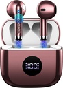 Wireless Earbuds, Bluetooth 5.4 Pąki ucha LED Power Display Słuchawki słuchawki Bass Stereo, Bluetooth Earbuds in- Ear Noise Cancelling Mic, 40H Playback Mini Case IP7 Waterproof Sports Earphone for Android iOS